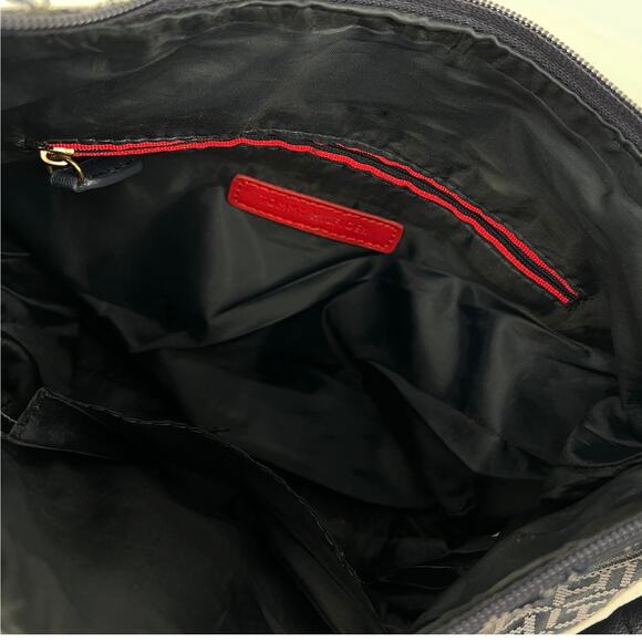 Y2k Vintage Tommy Hilfiger Blue Monogram Purse - Picture 5 of 7